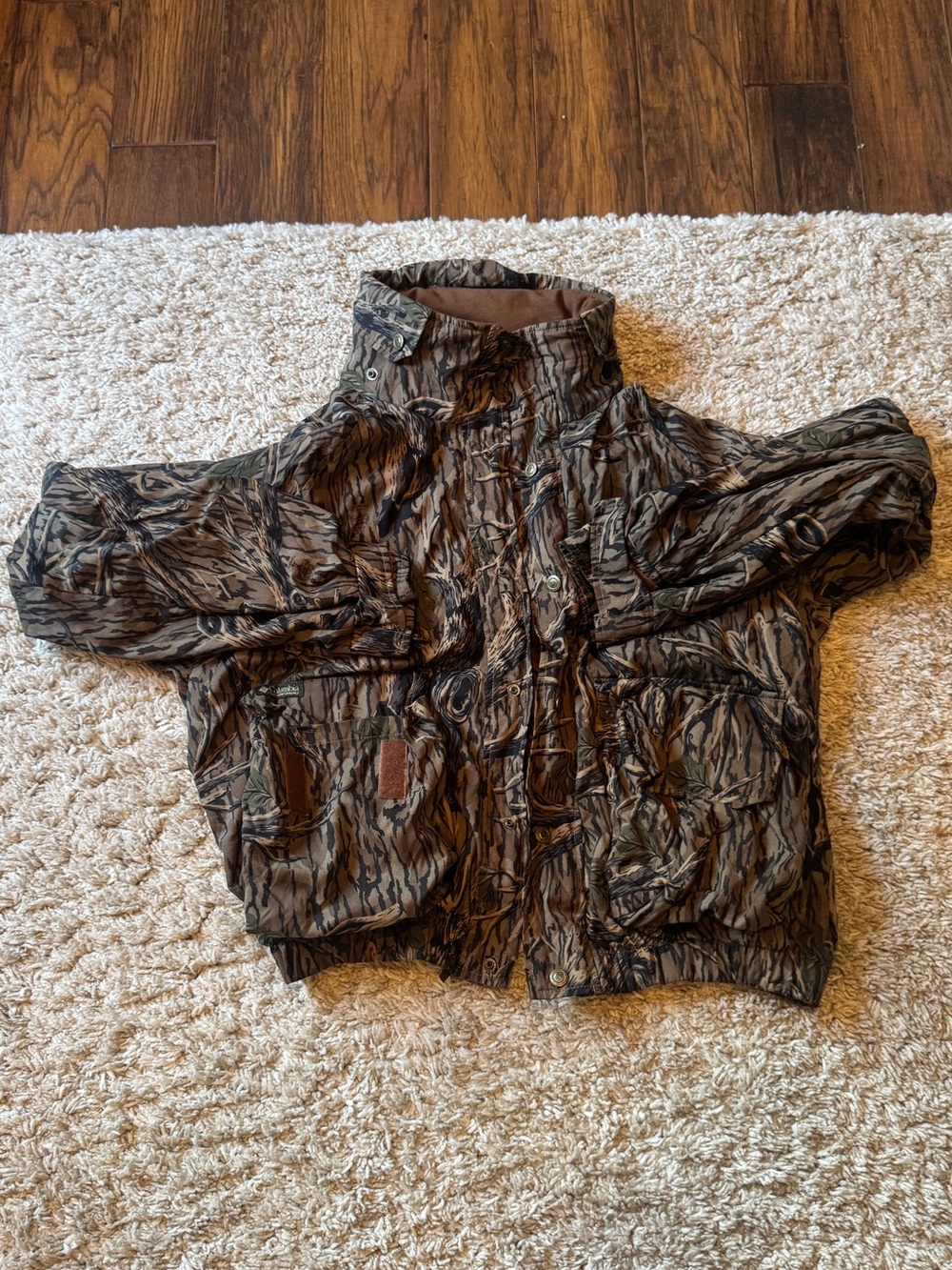 Vintage Mossy Oak Columbia Hunting Jacket